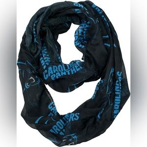 Proceeds go to Charity! Carolina Panthers Infinity Scarf